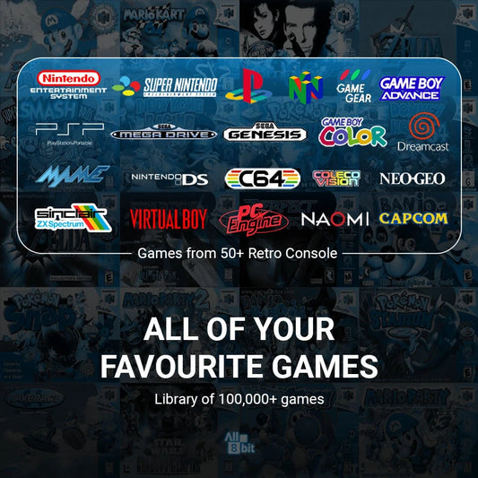All8Bit G11 Pro Retro Gaming Console