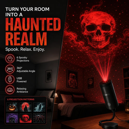 Plug and Play Halloween Star Projector
