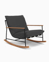 Modern Teak Outdoor Rocking Chair