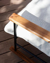 Modern Teak Outdoor Rocking Chair