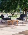Modern Teak Outdoor Rocking Chair
