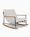 Modern Teak Outdoor Rocking Chair