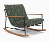 Modern Teak Outdoor Rocking Chair